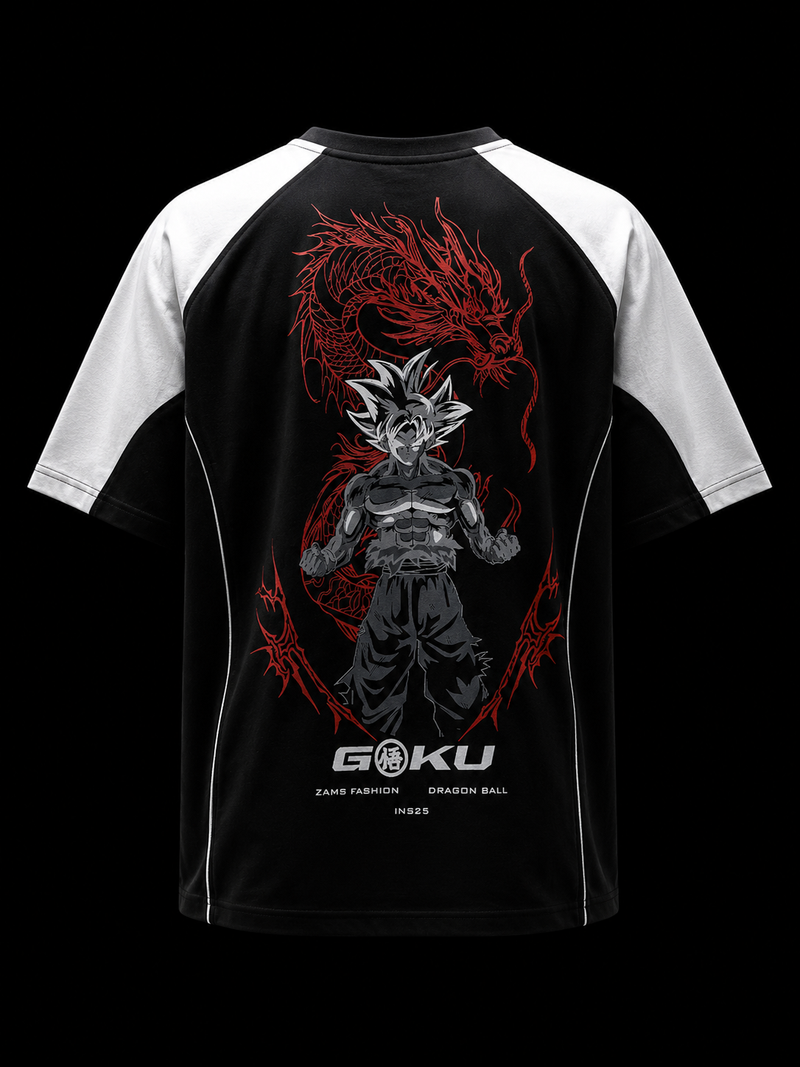Ultra Instinct Goku (Kakarot) | Oversized Anime T-Shirt-1