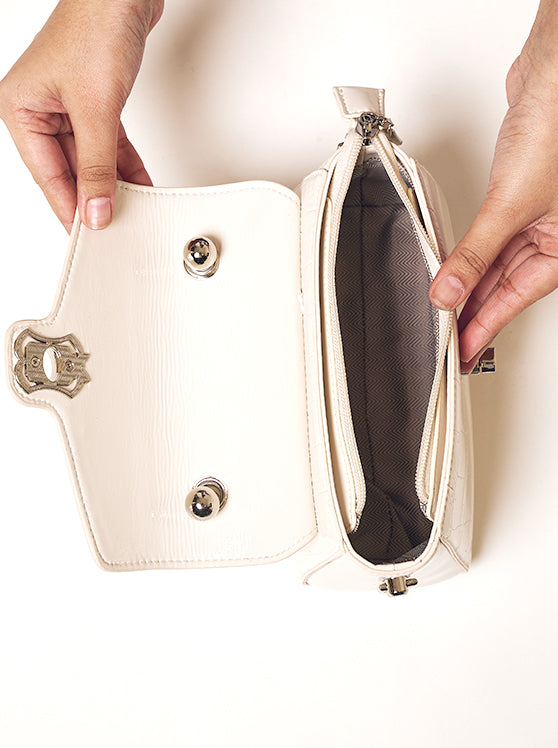 Culge Chicago "The Symphony" Pearl-Handle Pochette – Pearlized Bone-6