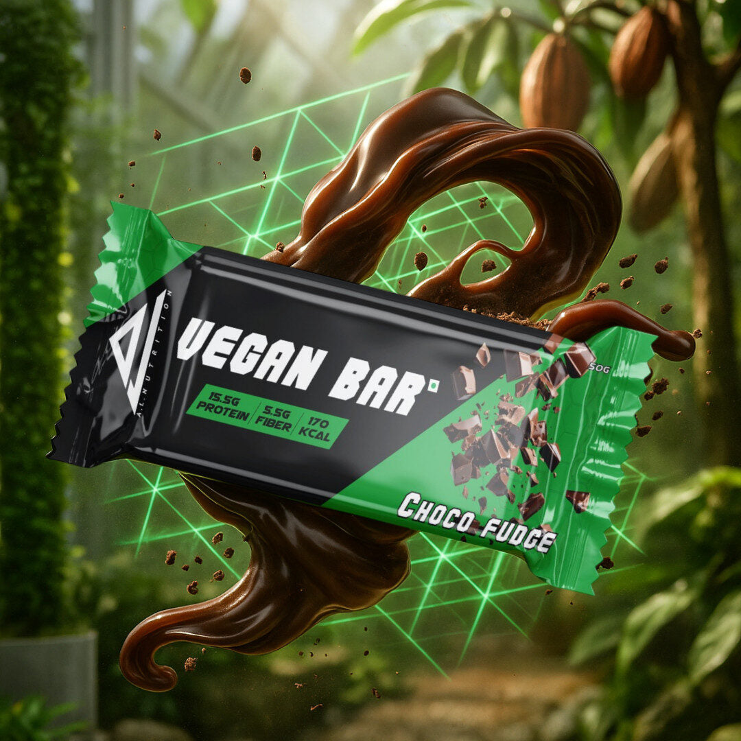 A.L. NUTRITION’S VEGAN BAR – CHOCO FUDGE | 15.5G PROTEIN-1
