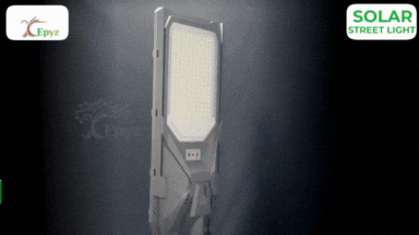 100W SOLAR STREET LIGHT WITH MOTION SENSOR