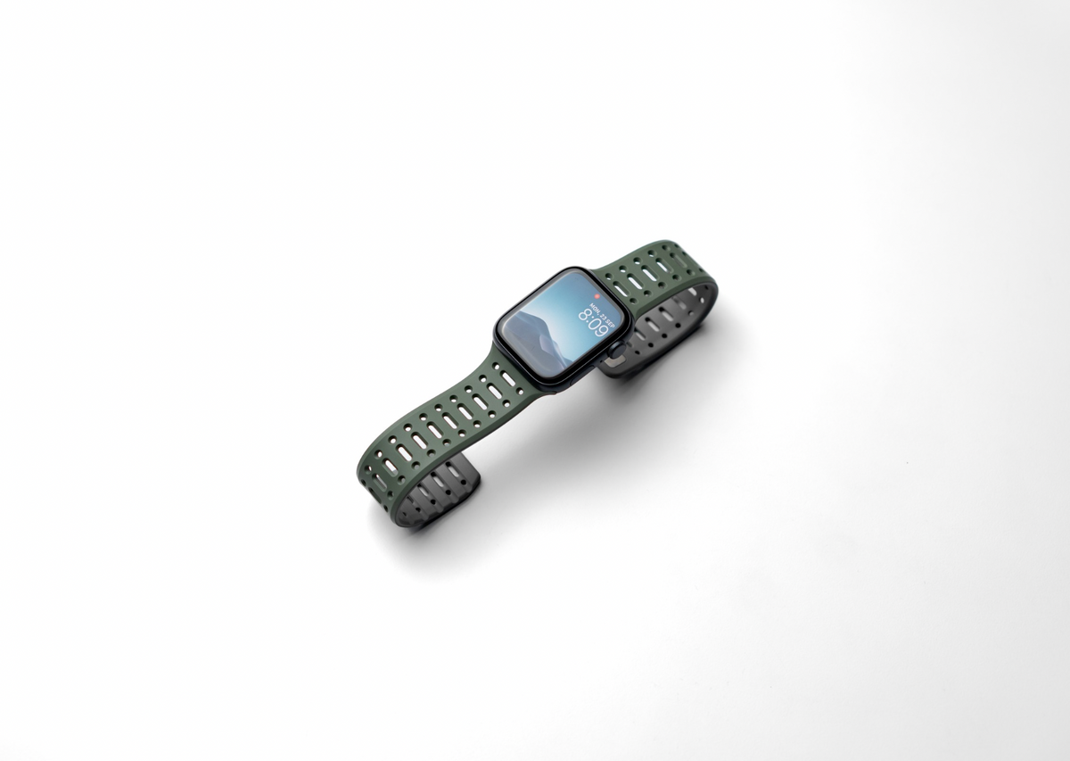 Dark Green & Grey-1