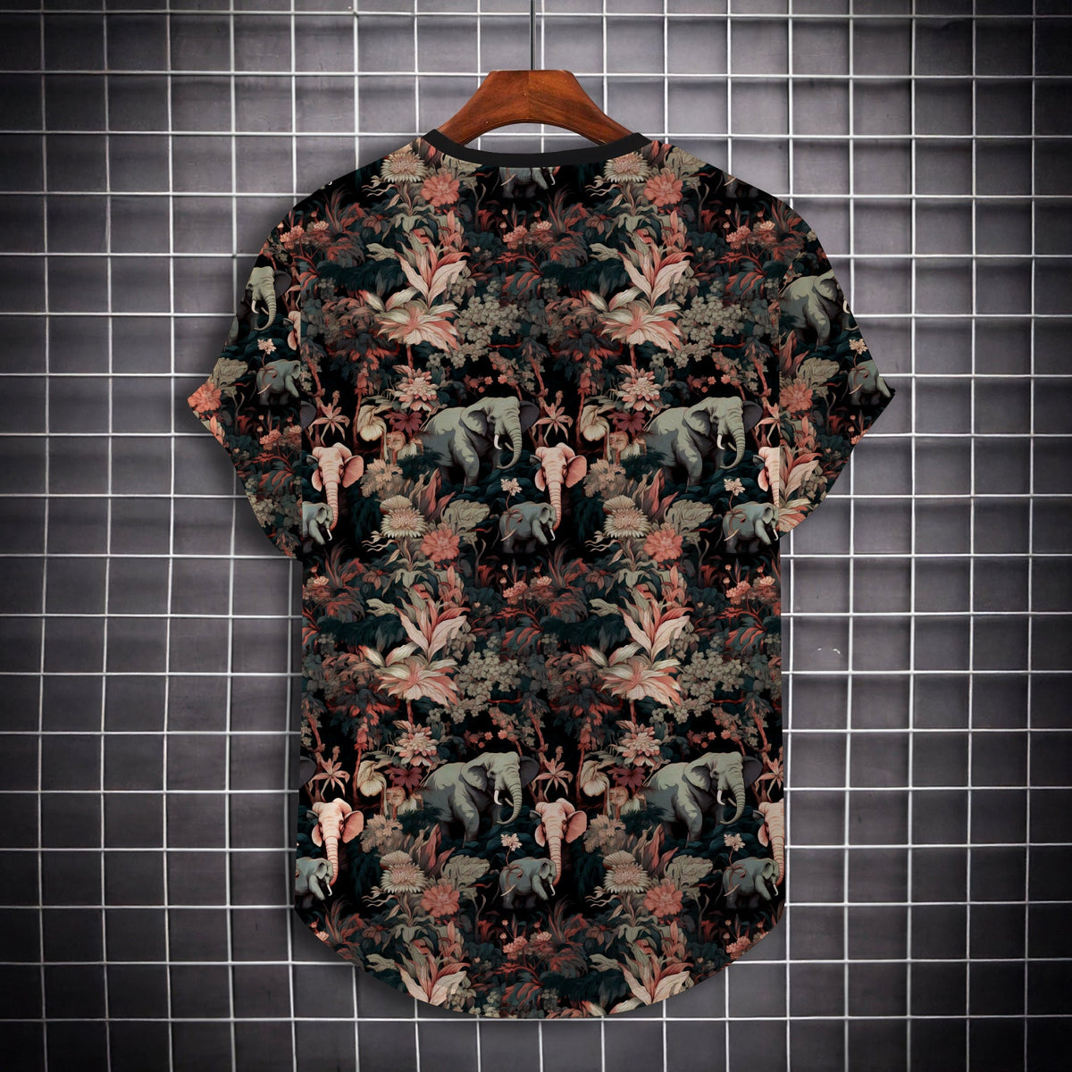 JUNGLE DRIFT LONGLINE T-SHIRT