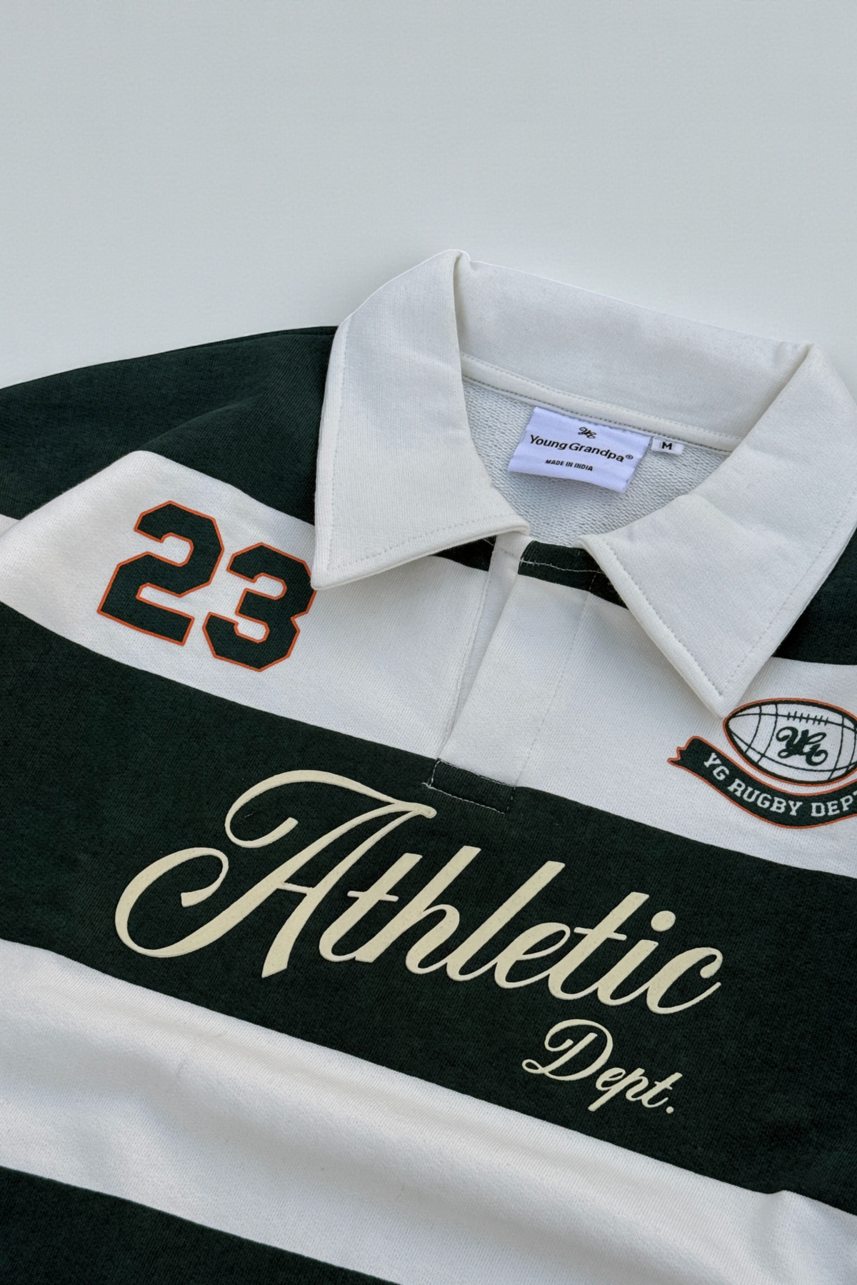 ATHLETIC STRIPED SWEATSHIRT