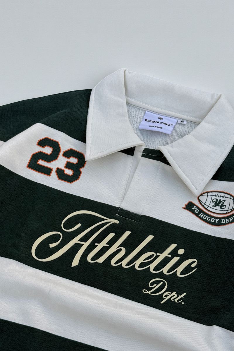 ATHLETIC STRIPED SWEATSHIRT