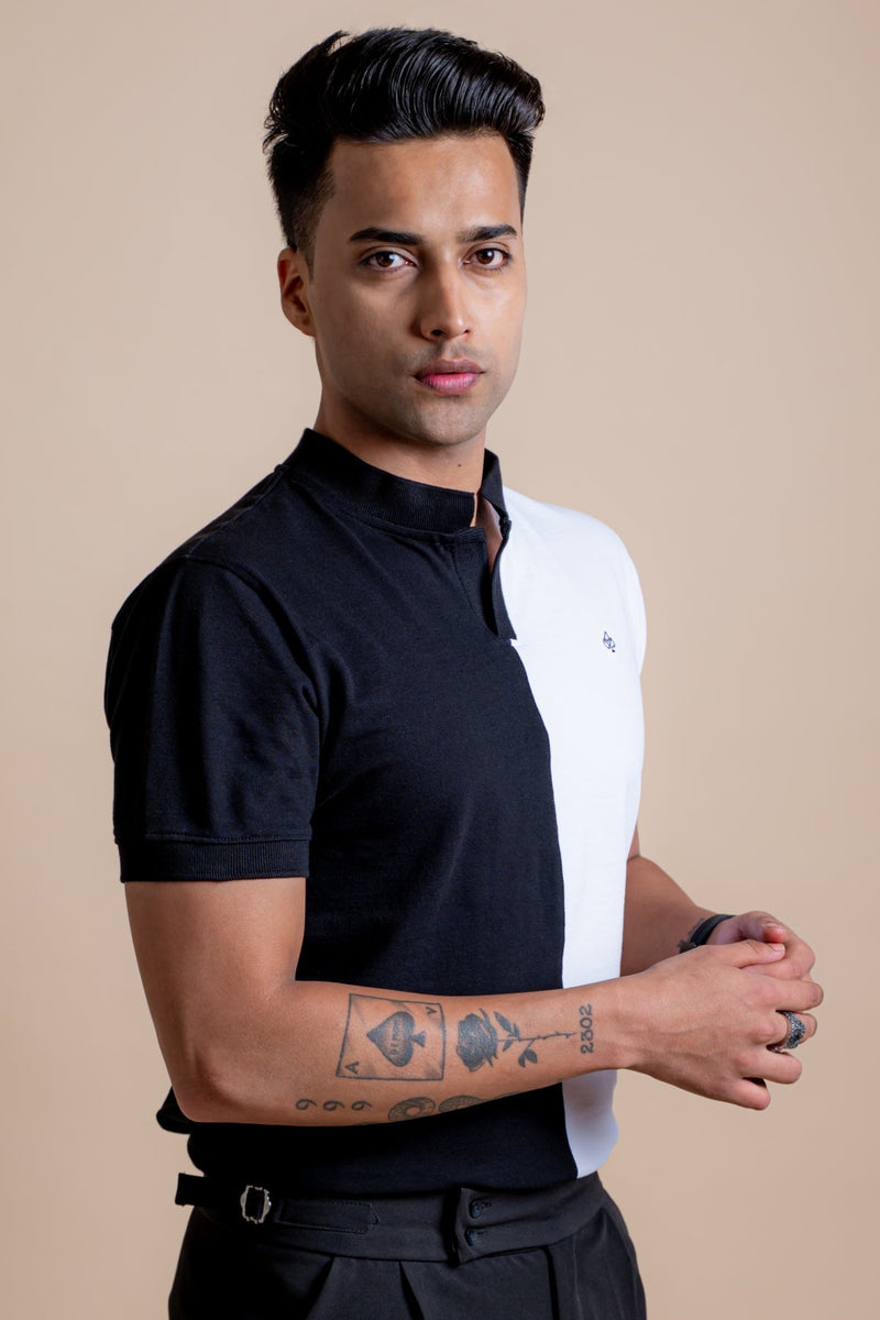 Edge Polo – Monochrome Black