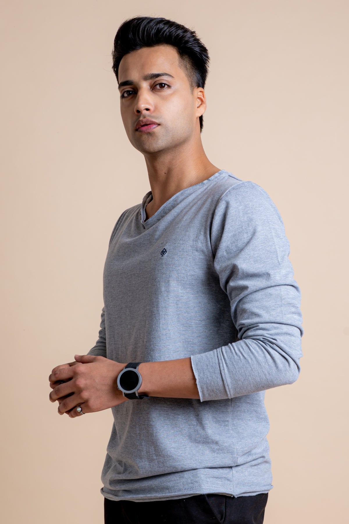 Henley Grey Melange