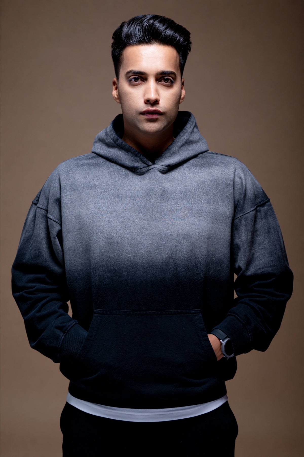 Vintage Wash Hoodie – Cloud Black
