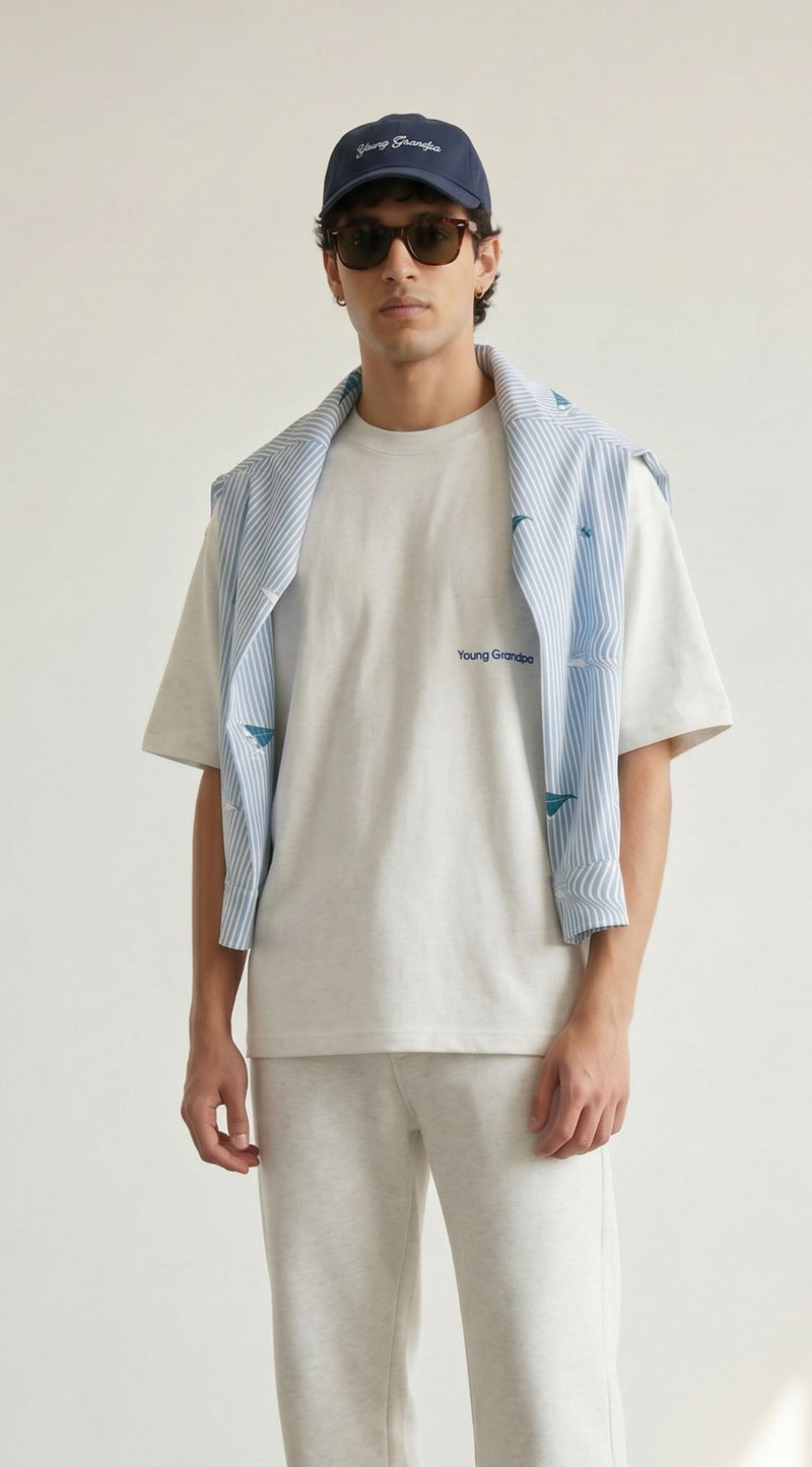 THE EVERYDAY TEE - CHALK