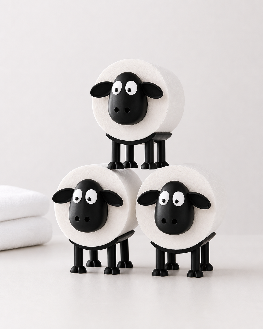 Wooly™ Sheep Toilet-Roll Holder
