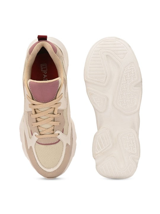 El Paso Women Colourblocked Sneakers-6