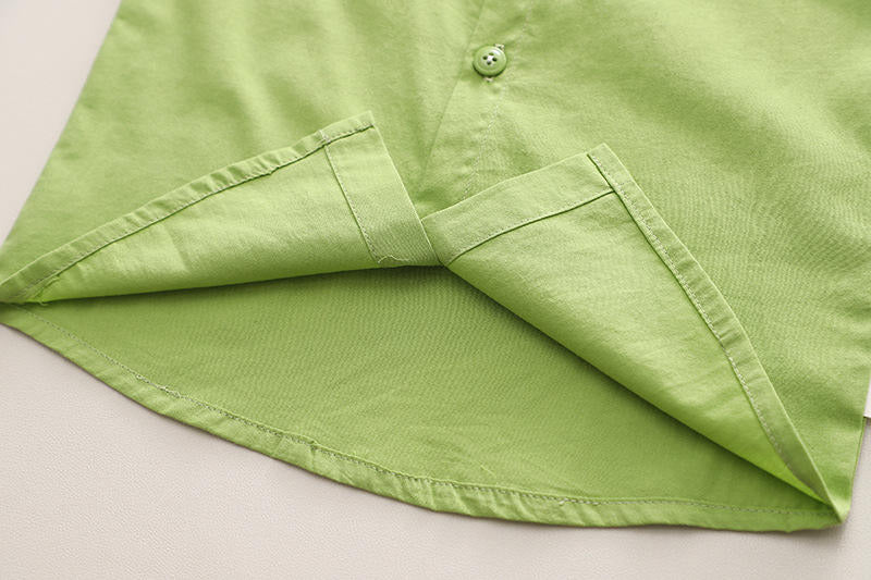 Boys Imported Green Cord Set [BT-6K-6890] [1 - 6 Years]