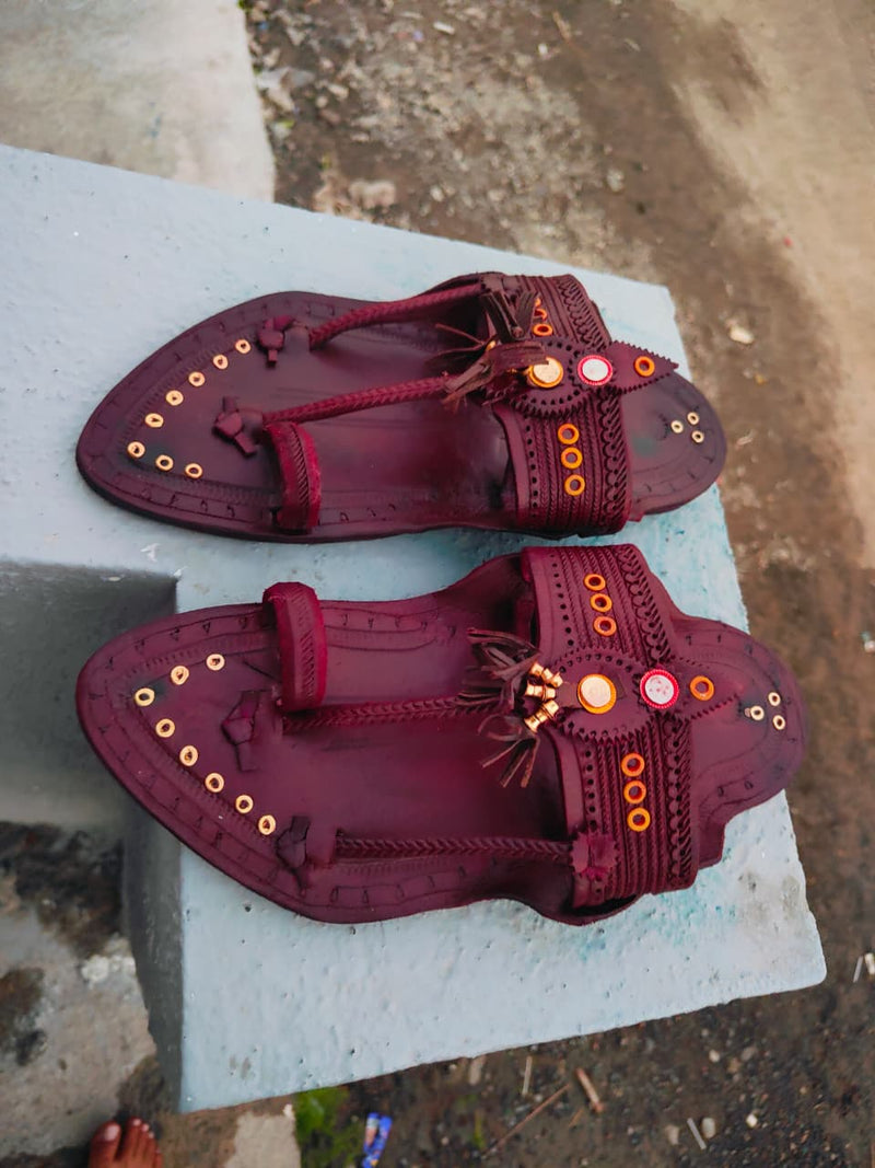 Bandhiv Kapshi Kolhapuri Chappal-3