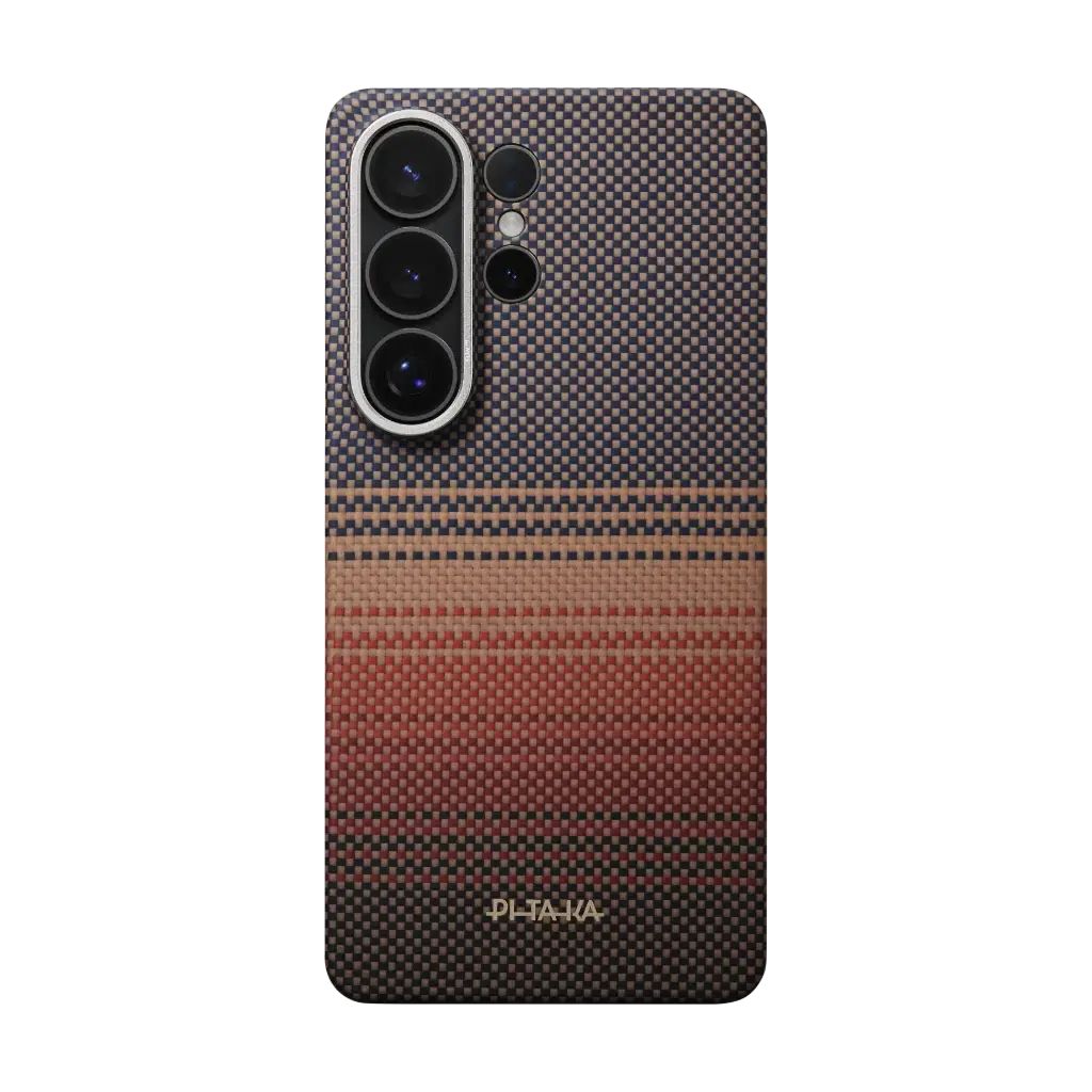 Pitaka Sunset Moonrise Tactile Woven Case With MagSafe For Samsung