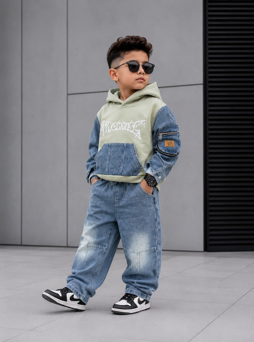 Boys Imported Cord Set [BT-P-9528] [1-6 Years]
