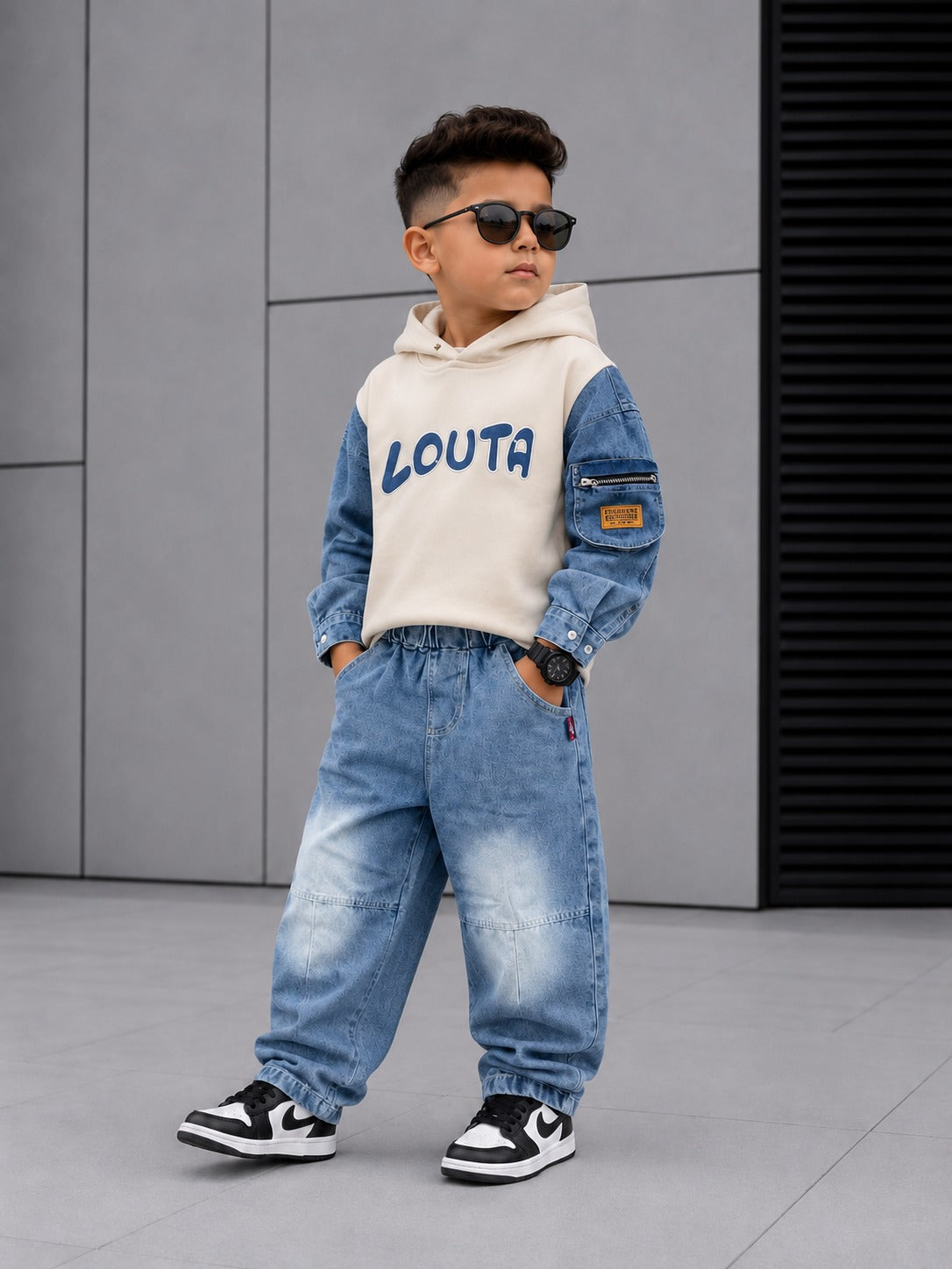 Boys Imported Cord Set [BT-O-4423] [1-6 Years]