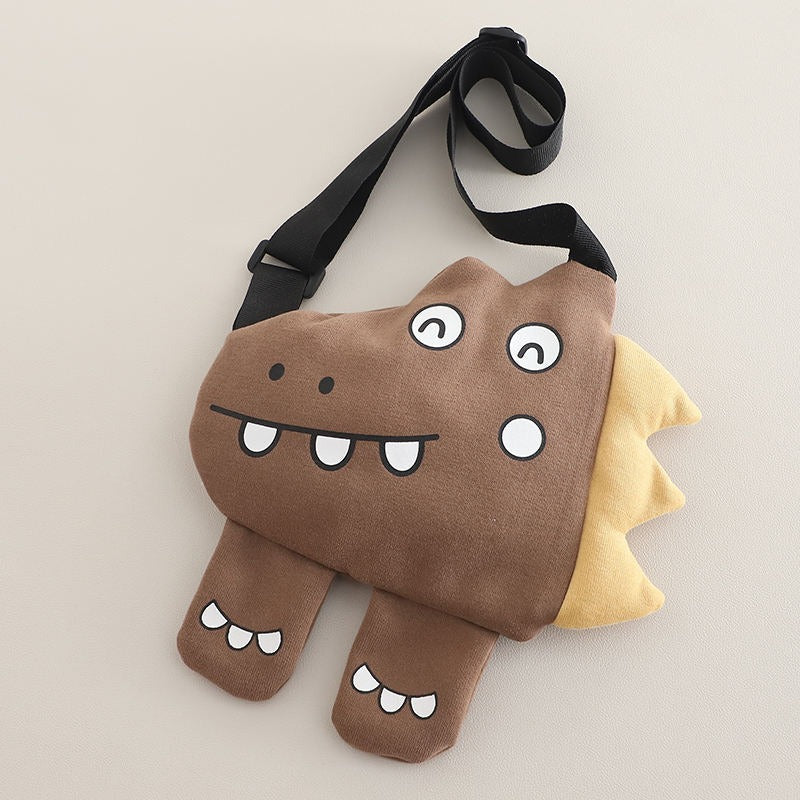 Boys 3 Piece Imported Brown Cord Set With Bag [BT-N-2647] [1 - 6Years]