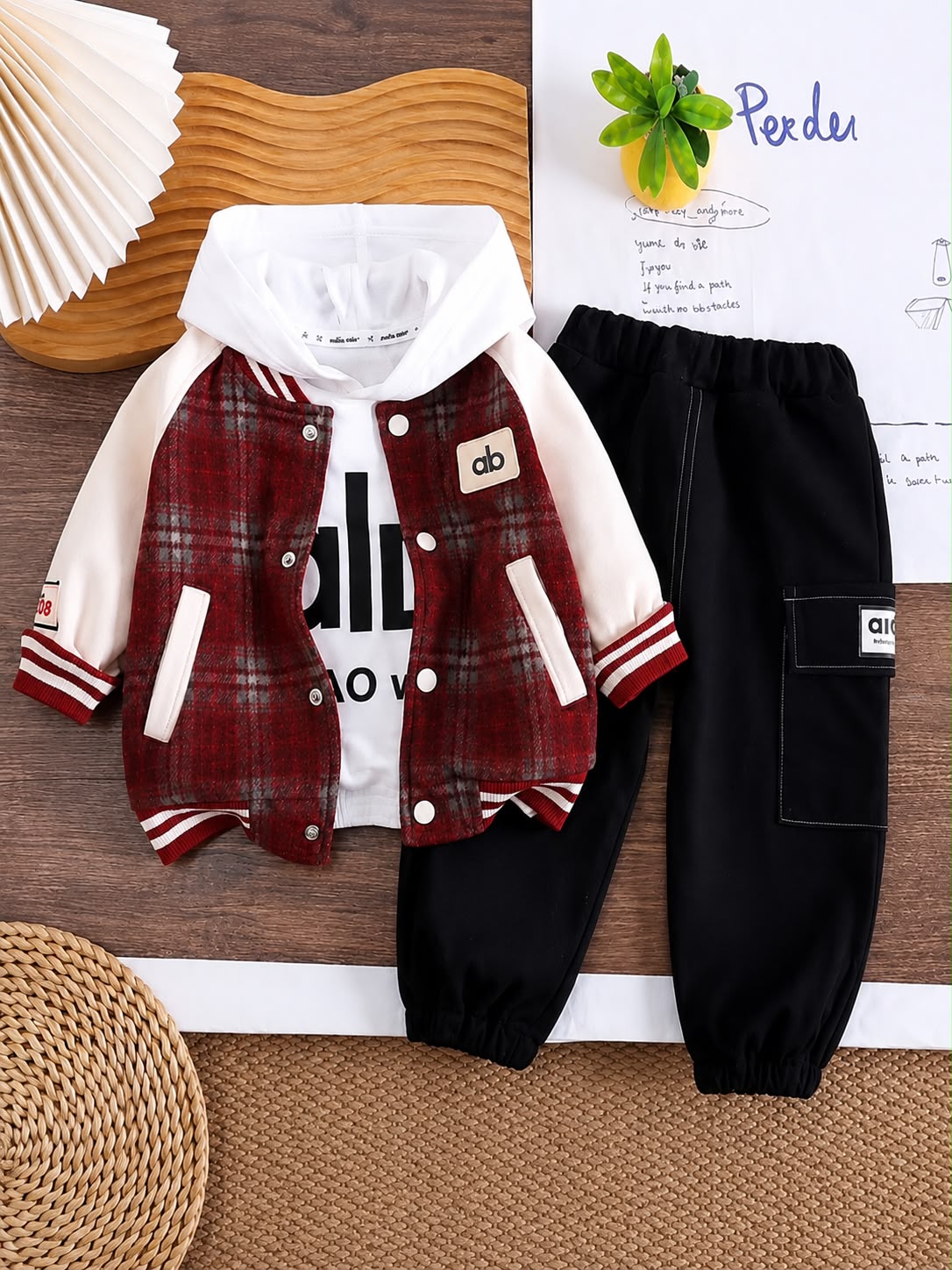 Boys 3 Piece Imported Cord Set [BT-5C-8875] [1 - 6 Years]