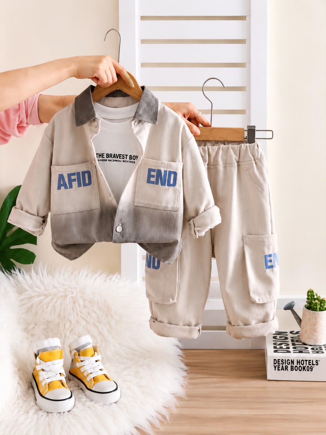 Boys 3 Piece Imported Cord Set [BT-4C-2864] [1 - 6 Years]