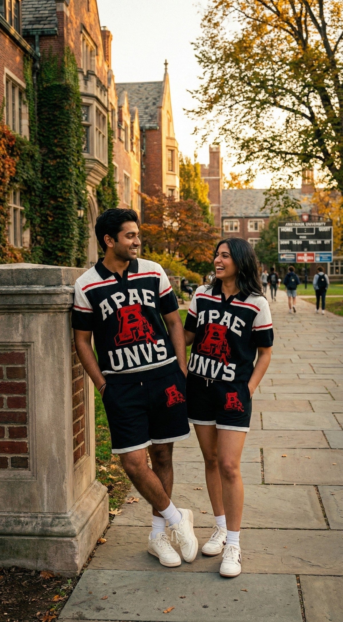 Varsity Co-ord Set — Contrast Piping Fit