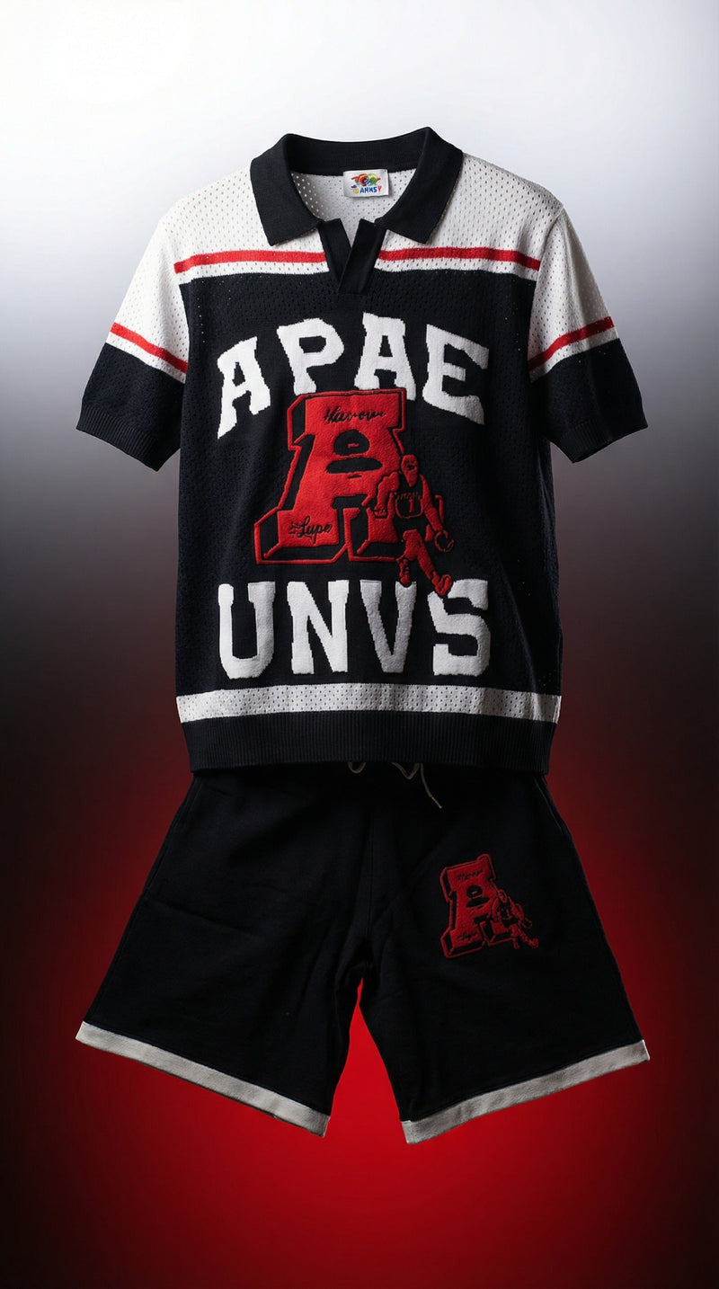 Varsity Co-ord Set — Contrast Piping Fit