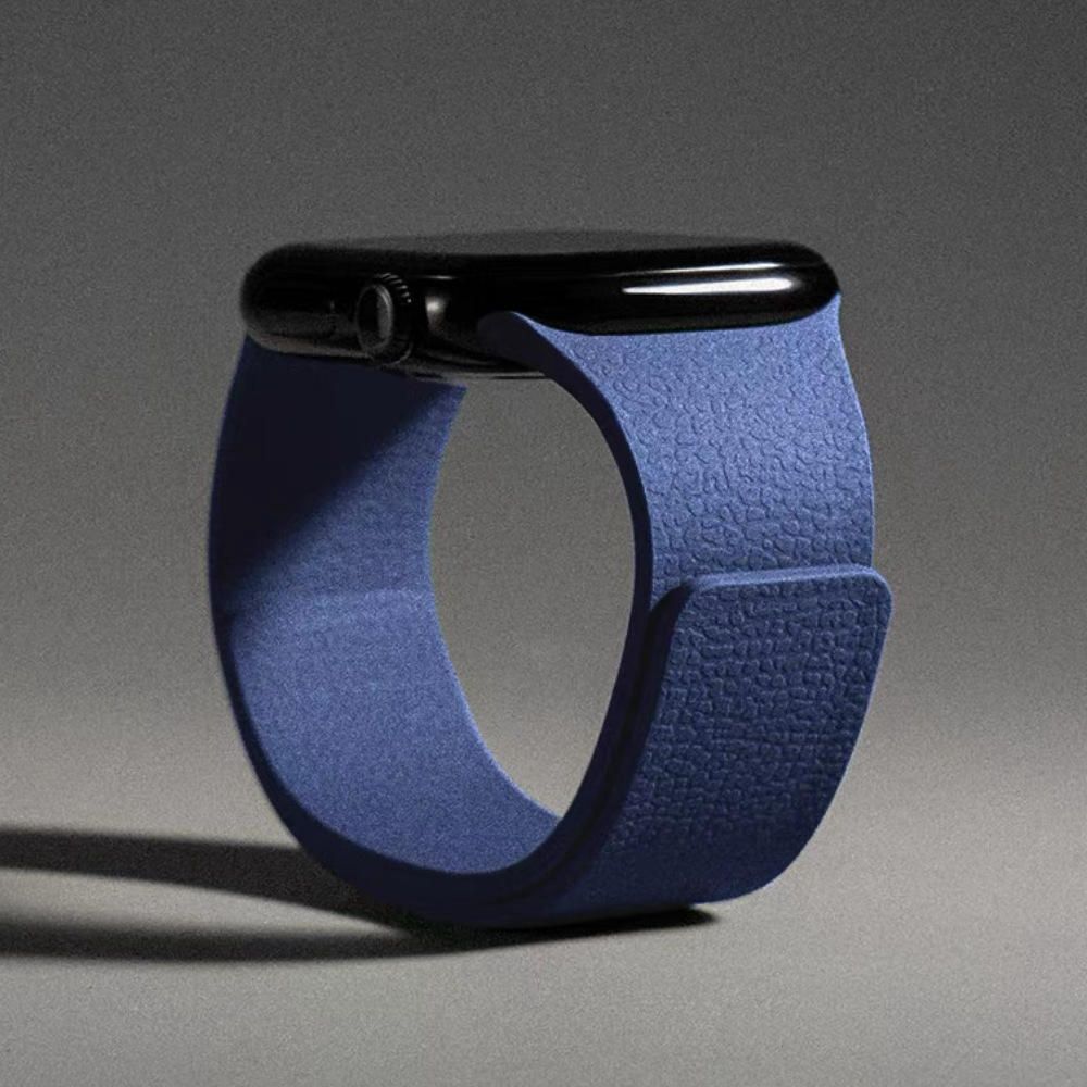 Magnetic Silicone Watch Band for Apple Watch – Premium Texture Sport Strap