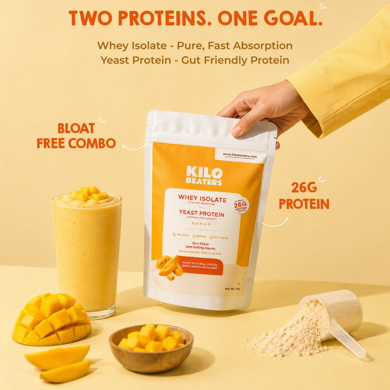 Whey Isolate + Yeast Protein | Mango