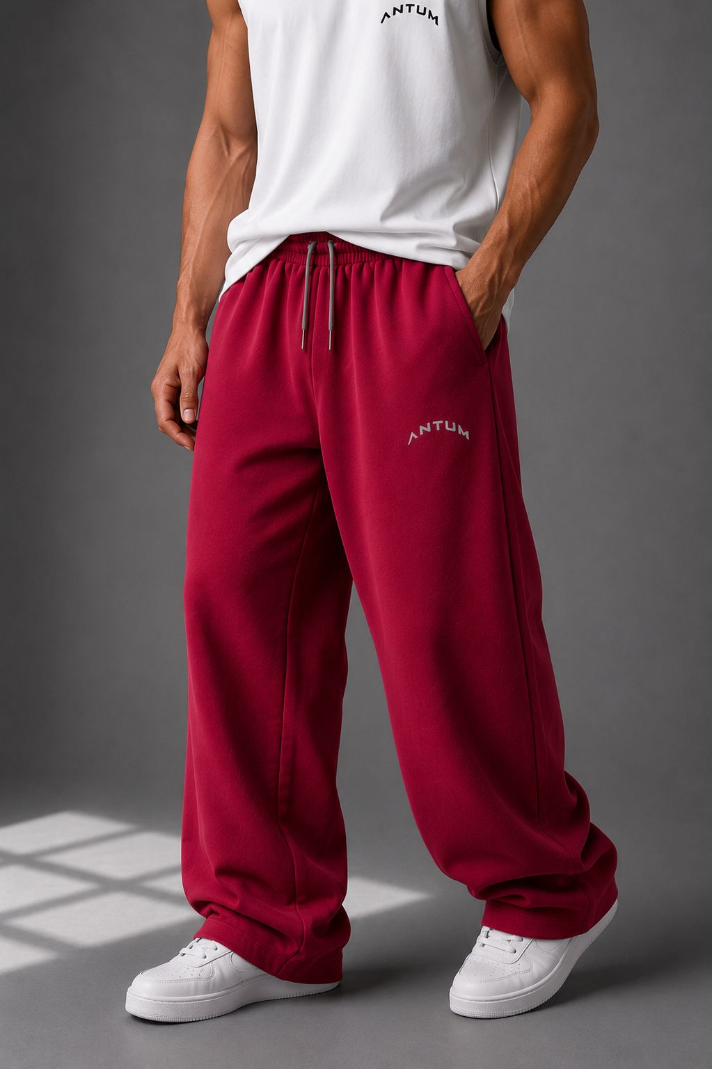 Maroon colour Joggers