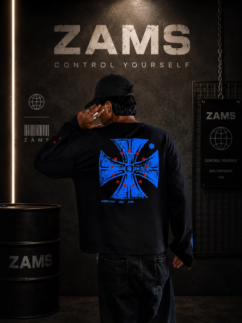 Control Yourself Boxy Fit Long Sleeve T-Shirt-6