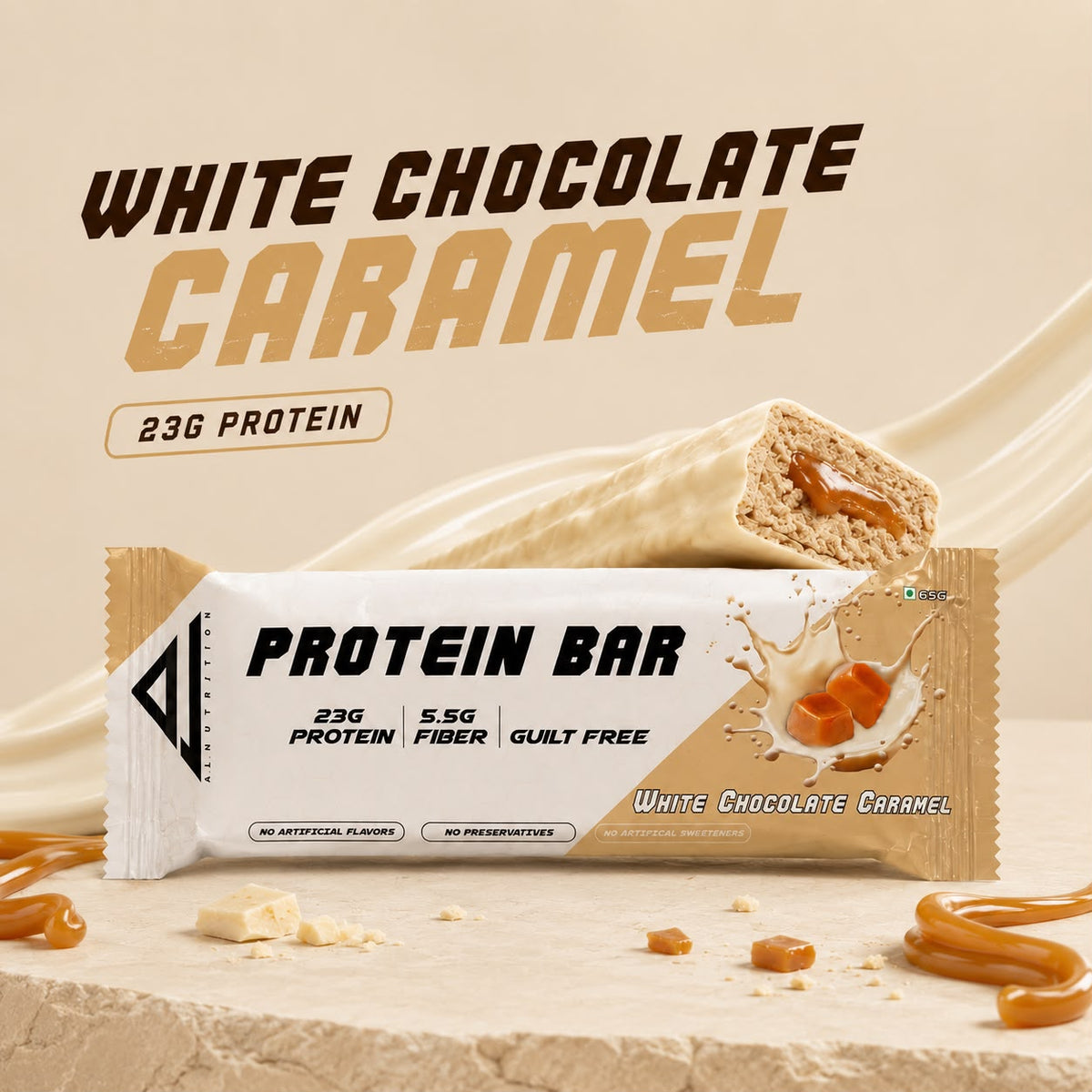A.L. Nutrition’s White Chocolate Protein Bar-1