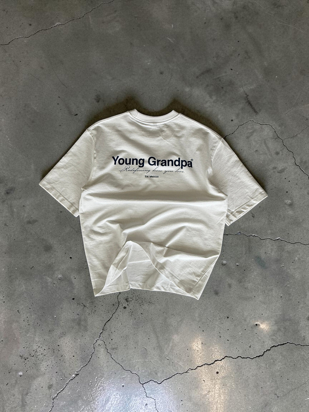 THE EVERYDAY TEE - CHALK