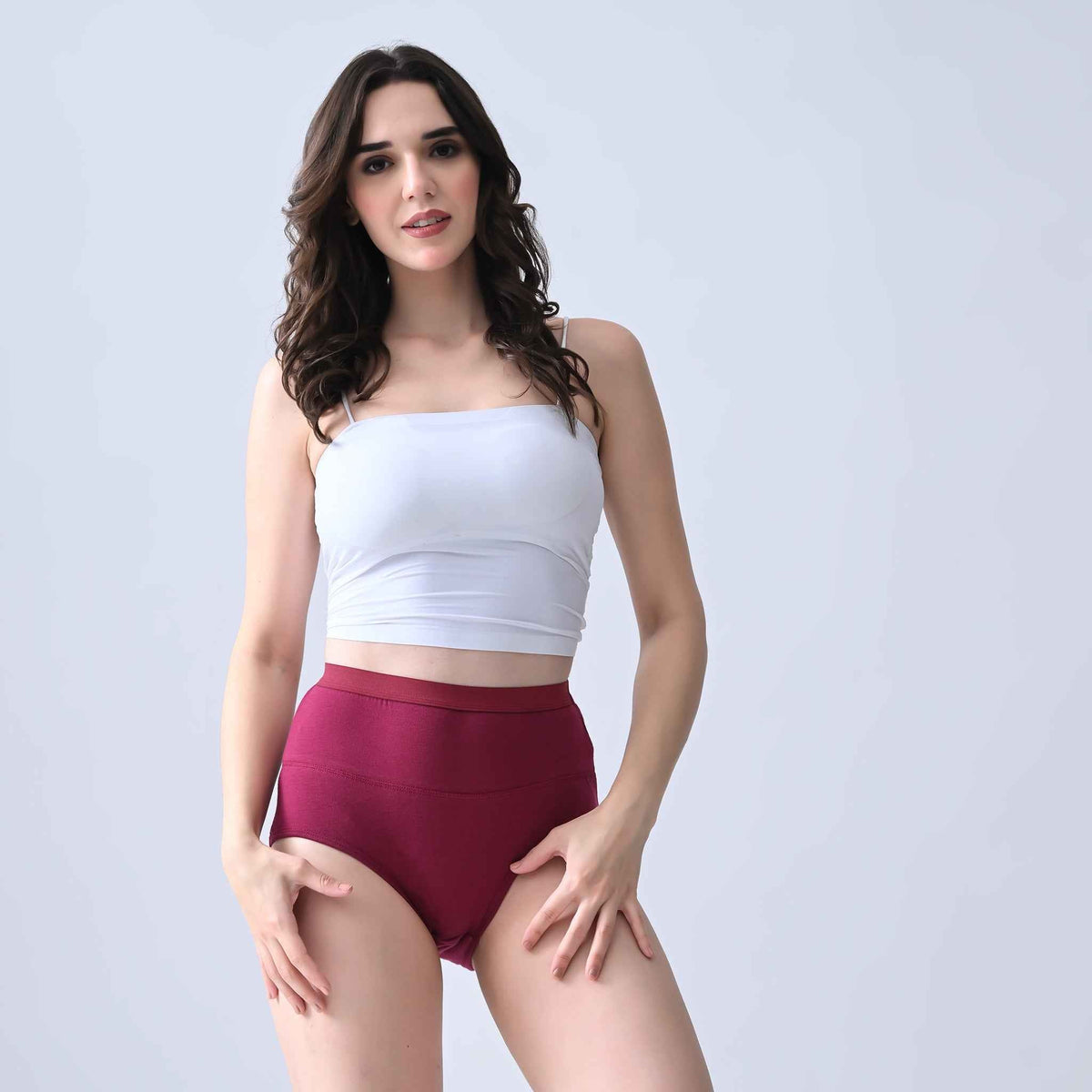 Leakproof Panties for Urine Leak – Cotton High-Waist, Reusable (Pack of 3) | Woomly