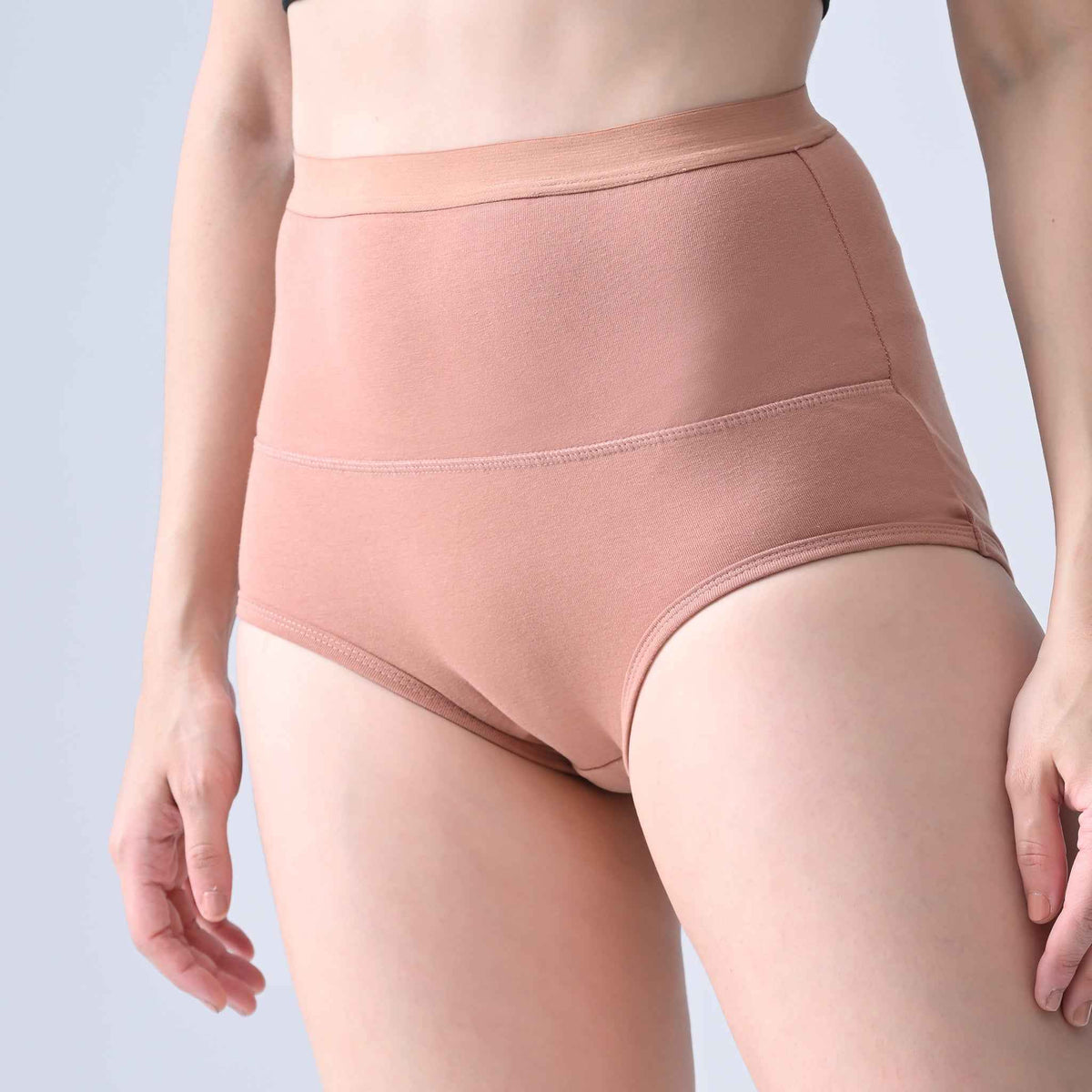 Leakproof Panties for Urine Leak – Cotton High-Waist, Reusable (Pack of 3) | Woomly