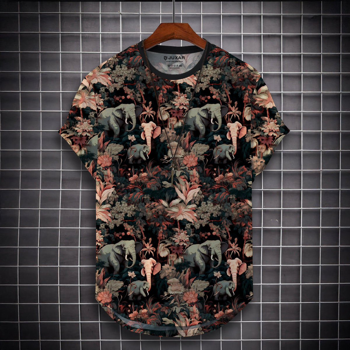 JUNGLE DRIFT LONGLINE T-SHIRT