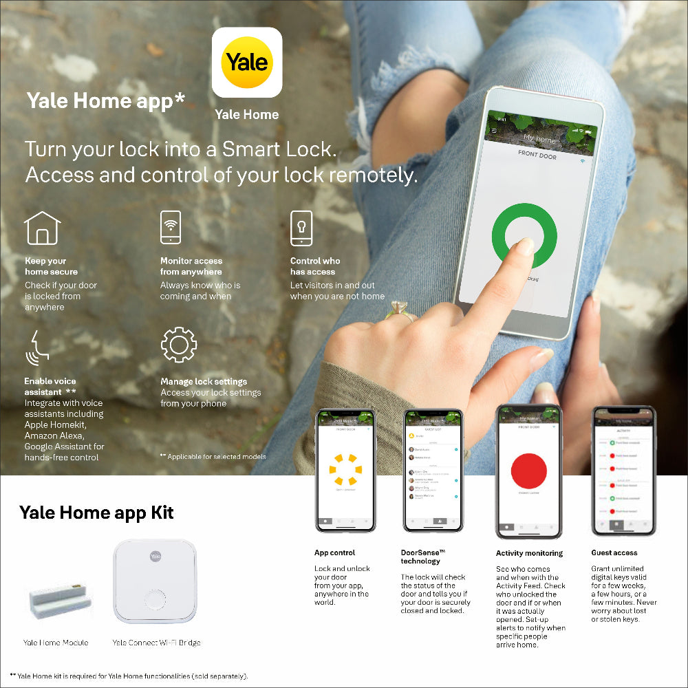 Yale ConnectX Wi-fi Multi Bridge - For Remotely controlling the Smart Door Locks from anywhere