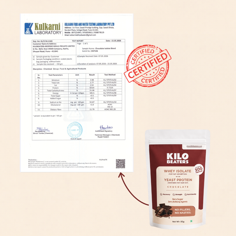 Whey Isolate + Yeast Protein | Chocolate
