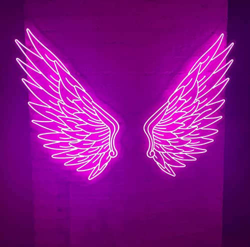 Angel Wings Neon Sign 4x4 feet Neonsignsindia