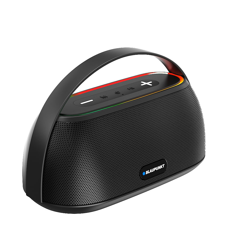 Atomik Grab 20W Portable Boombox Party Speaker (Black)-16