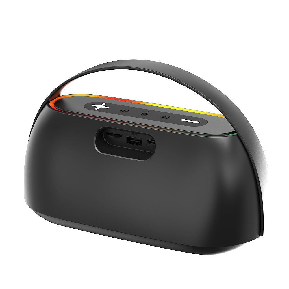Atomik Grab 20W Portable Boombox Party Speaker (Black)-39