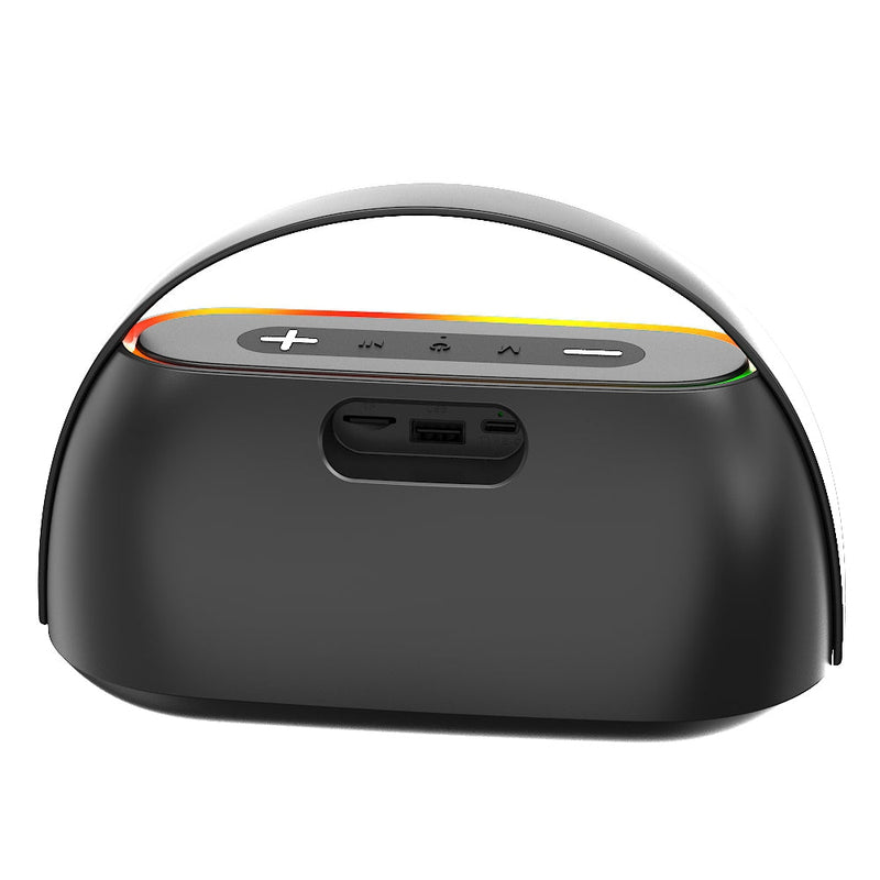 Atomik Grab 20W Portable Boombox Party Speaker (Black)-43