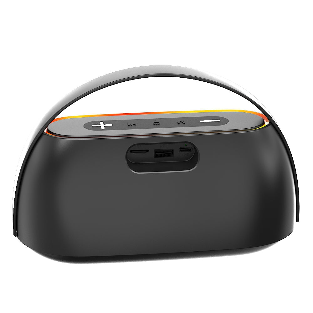 Atomik Grab 20W Portable Boombox Party Speaker (Black)-46