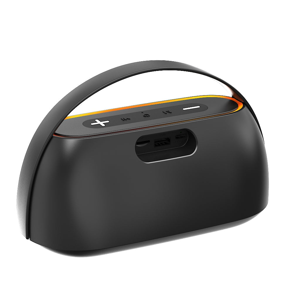 Atomik Grab 20W Portable Boombox Party Speaker (Black)-50