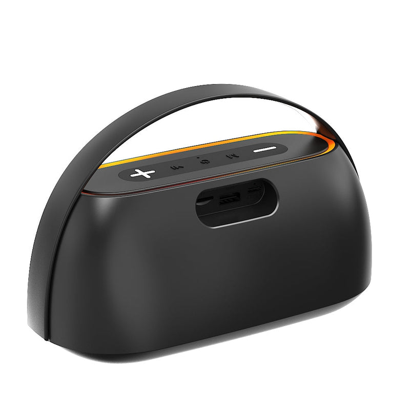 Atomik Grab 20W Portable Boombox Party Speaker (Black)-51