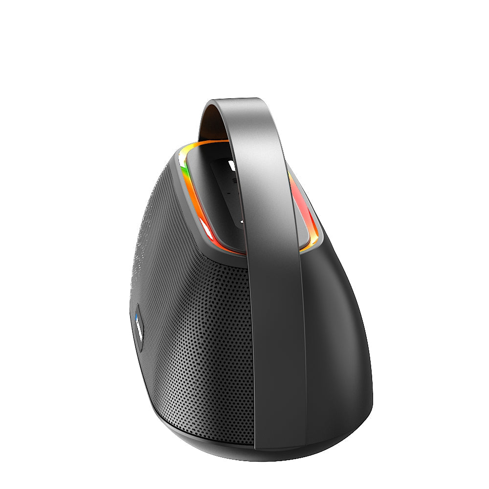 Atomik Grab 20W Portable Boombox Party Speaker (Black)-65