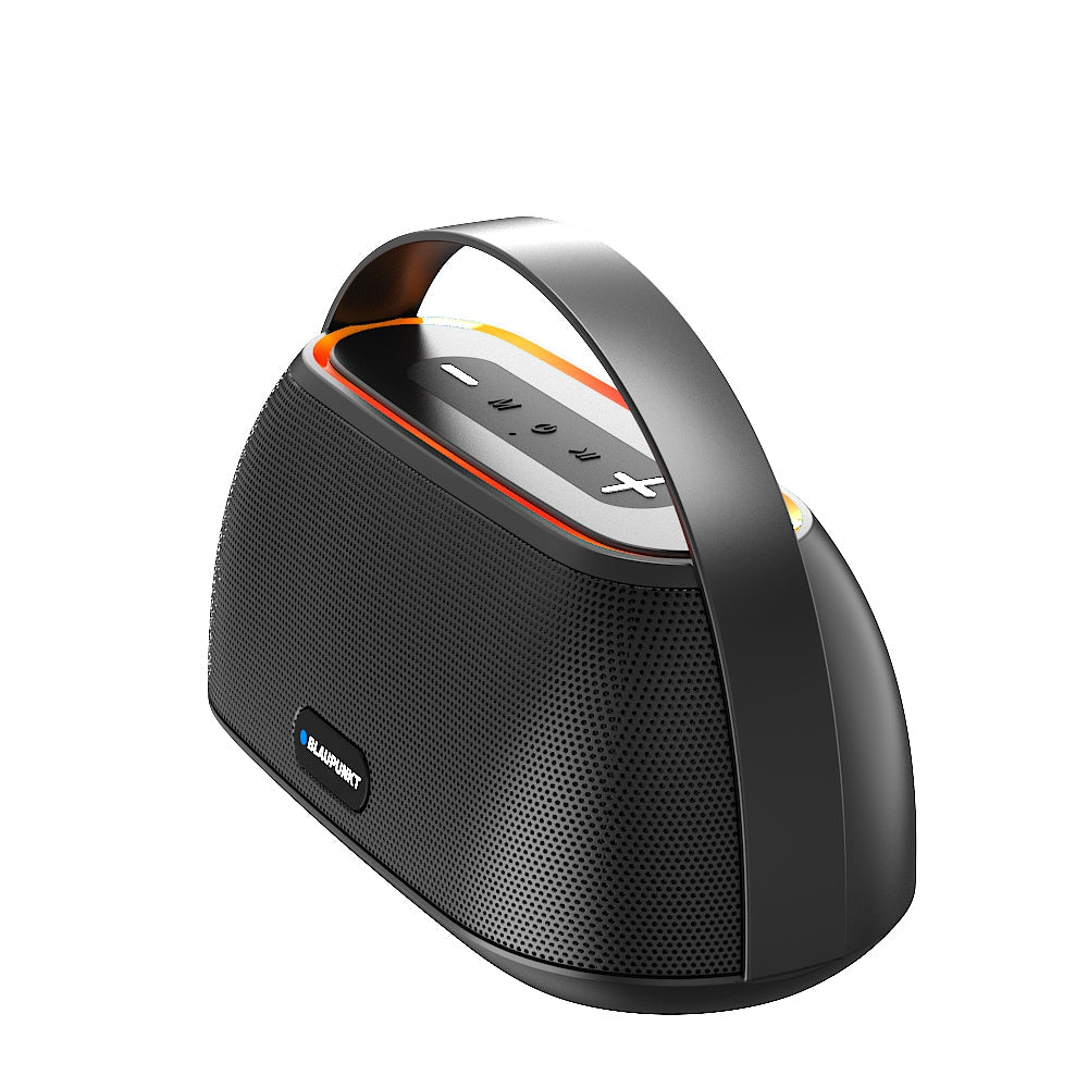 Atomik Grab 20W Portable Boombox Party Speaker (Black)-69
