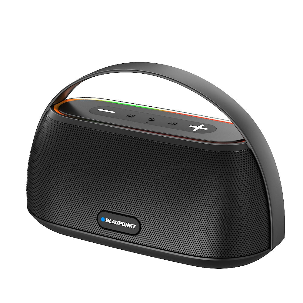 Atomik Grab 20W Portable Boombox Party Speaker (Black)-76