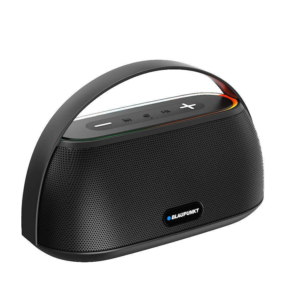 Atomik Grab 20W Portable Boombox Party Speaker (Black)-14