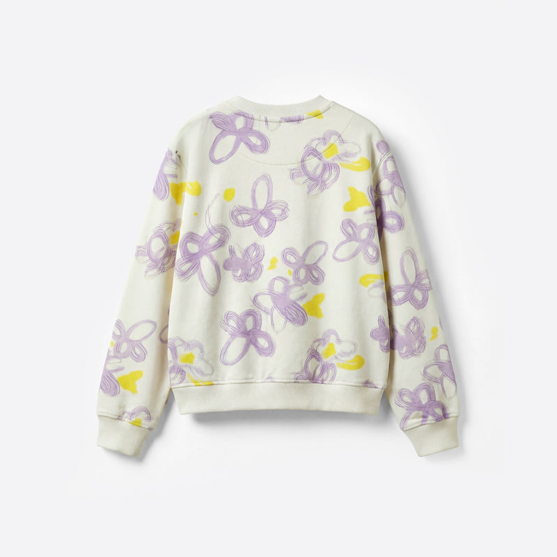 Lavender Long Island Cotton Cropped Co-ord Set