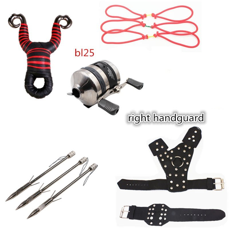 Marksman® High Quality Fishing Slingshot Combo Set Outdoor Fishing Catapult with all Accessories