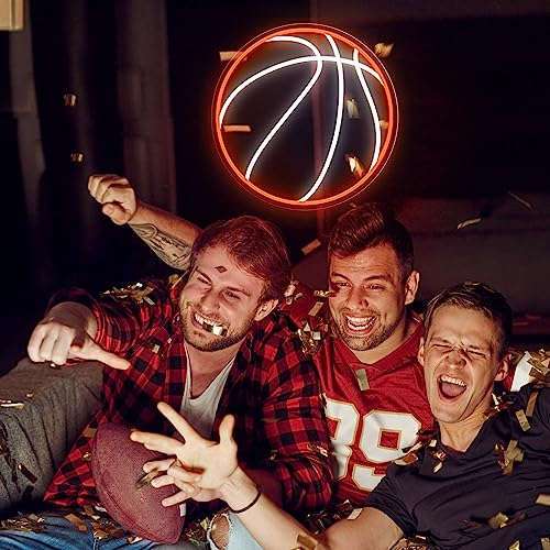 Basketball Neon Sign, 12×12 Inches Neonsignsindia