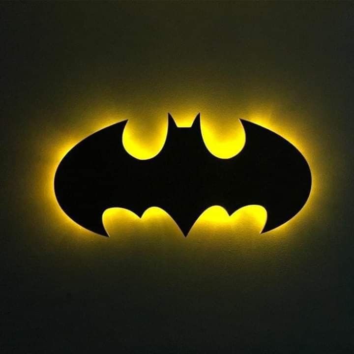 Batman Logo Neon Wall Light – Iconic Superhero LED Wall Art Game room With color changing app controlled LED. Neonsignsindia